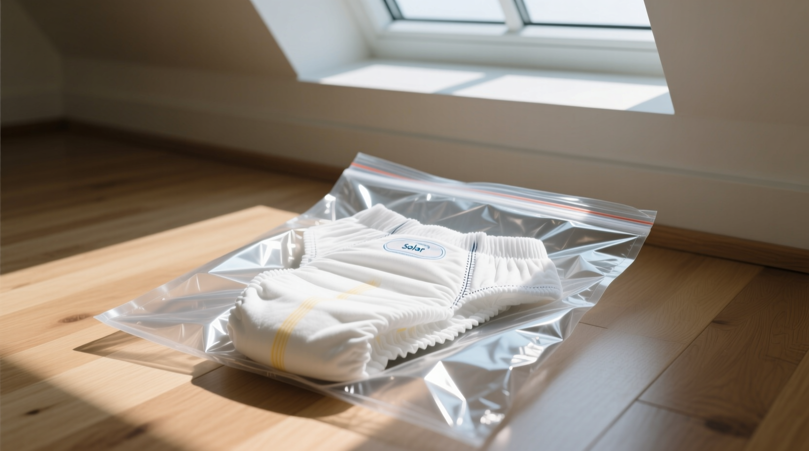 solarize cloth diapers in mylar bags