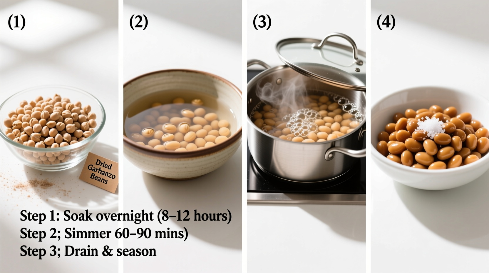 how to cook dried garbanzo beans