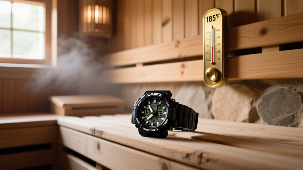 Casio Lab Sauna Watch Test: Can It Survive 195°F Heat?