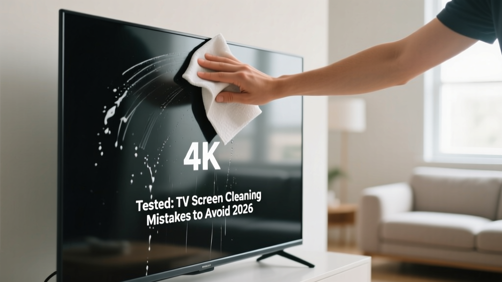 Tested: TV Screen Cleaning Mistakes to Avoid 2026