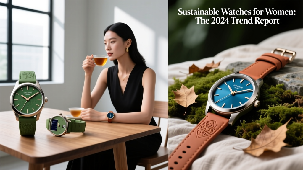 Sustainable Watches for Women: The 2024 Trend Report