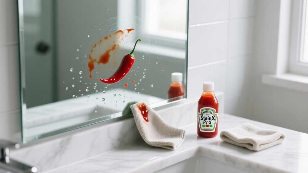 Easy & Proven: How to Get Hot Sauce Out of Mirror