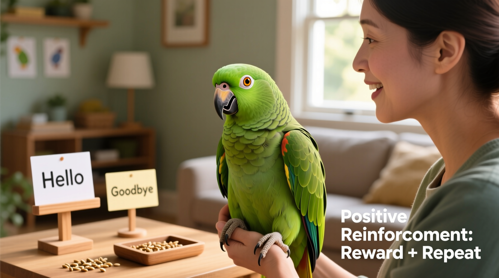 How To Teach Your Parrot To Talk Using Positive Reinforcement Techniques