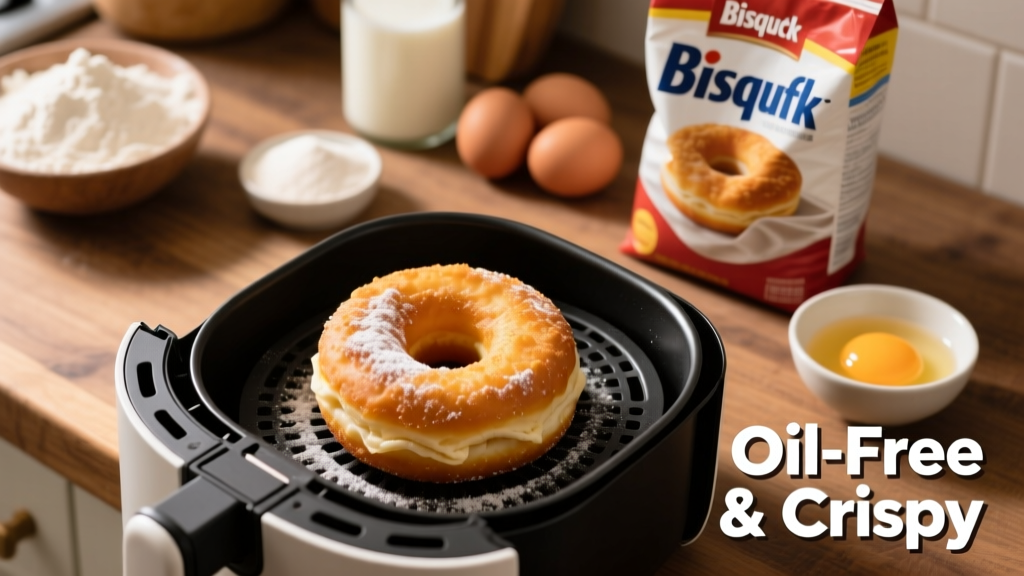 Air Fryer Bisquick Donuts: Crispy, Light & Oil-Free