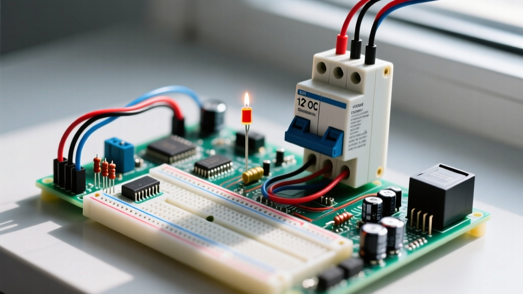 Designing an OC Circuit Breaker: Topology, Fault Modes, and 12V Breadboard Test