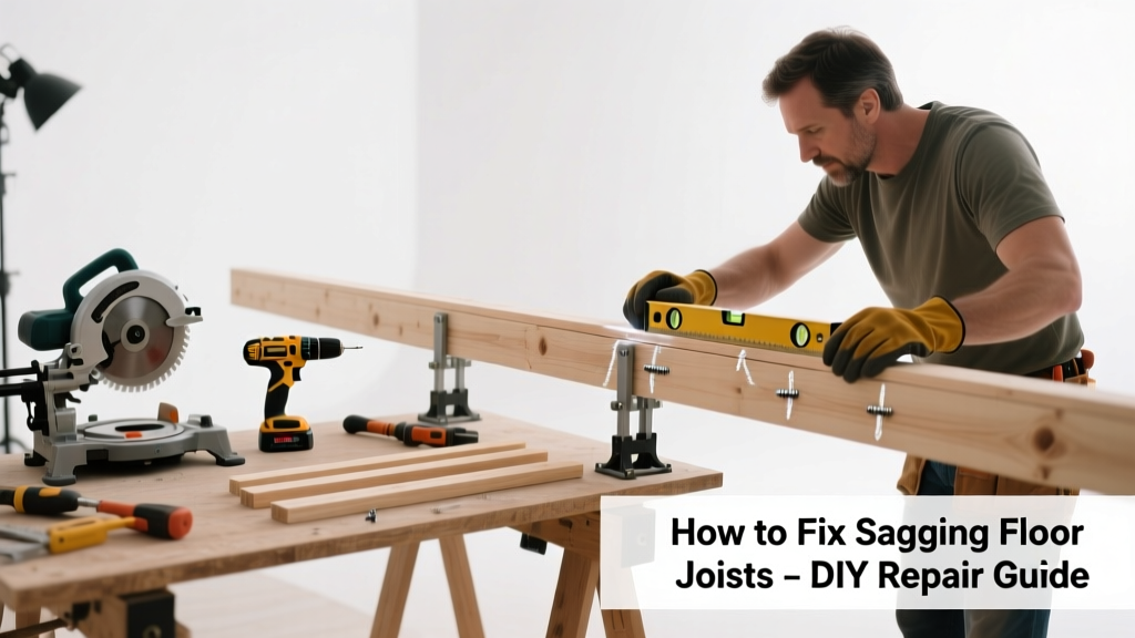 How to Fix Sagging Floor Joists: DIY Repair Guide