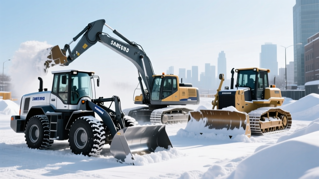 Troubleshooting Samsung Heavy Equipment Loaders in Snow Removal