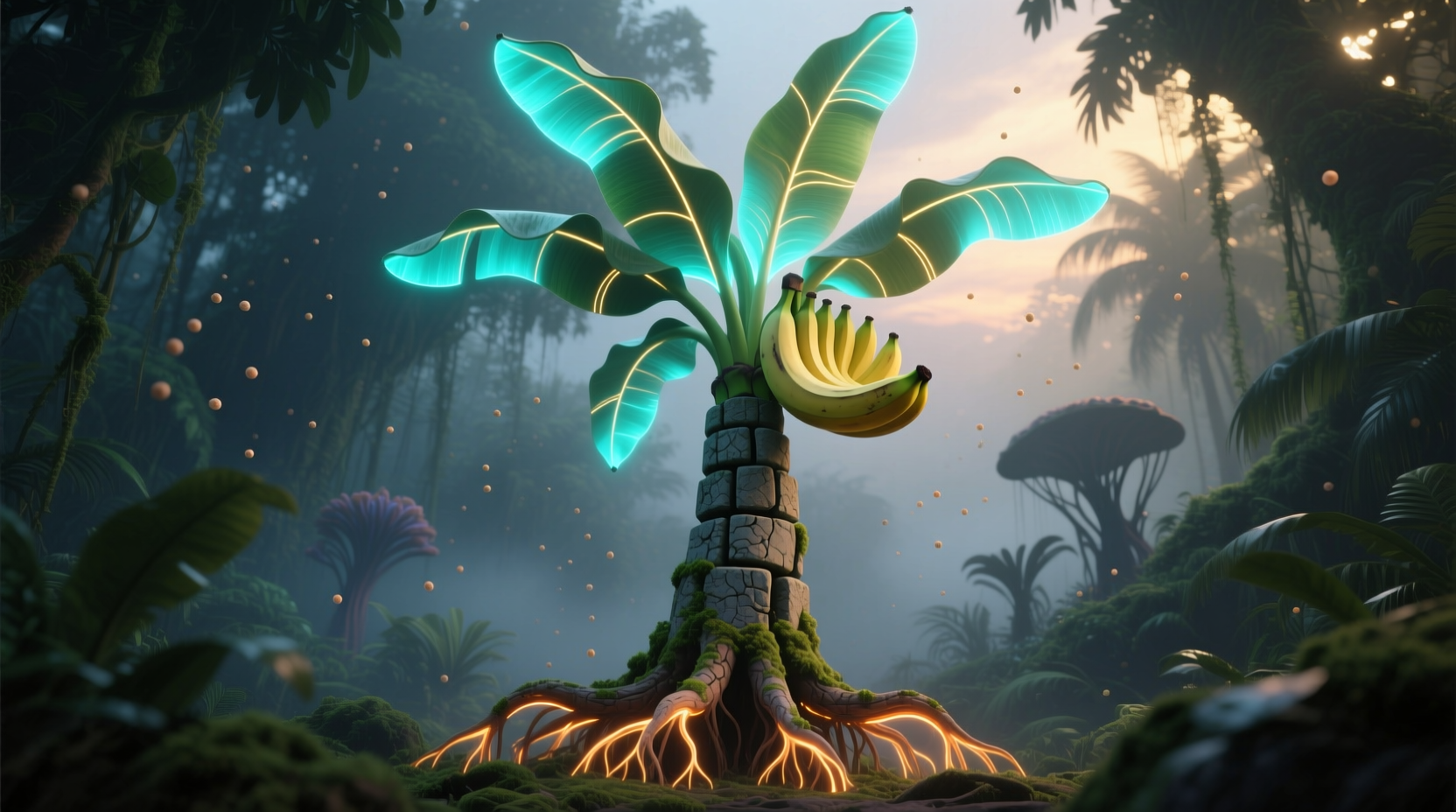 banana plant look alike