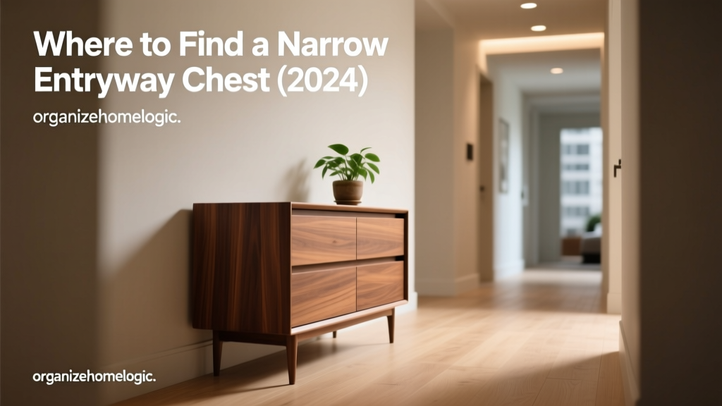 Where to Find a Narrow Entryway Chest (2024 Guide)