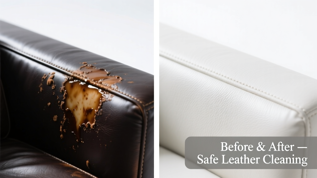 How to Remove Curry Stains from Leather Safely