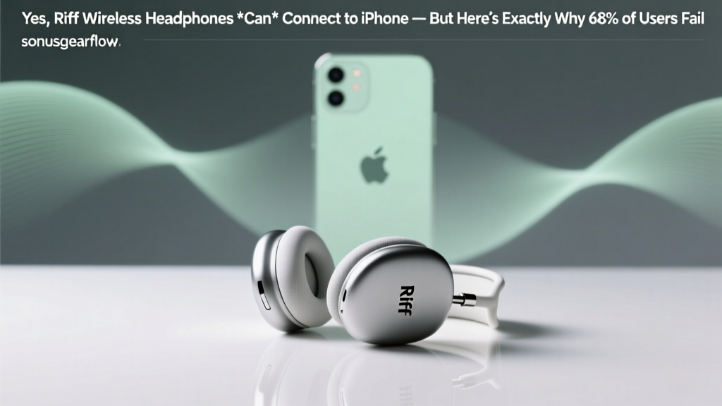 Riff Wireless Headphones iPhone Pairing Guide (2026)