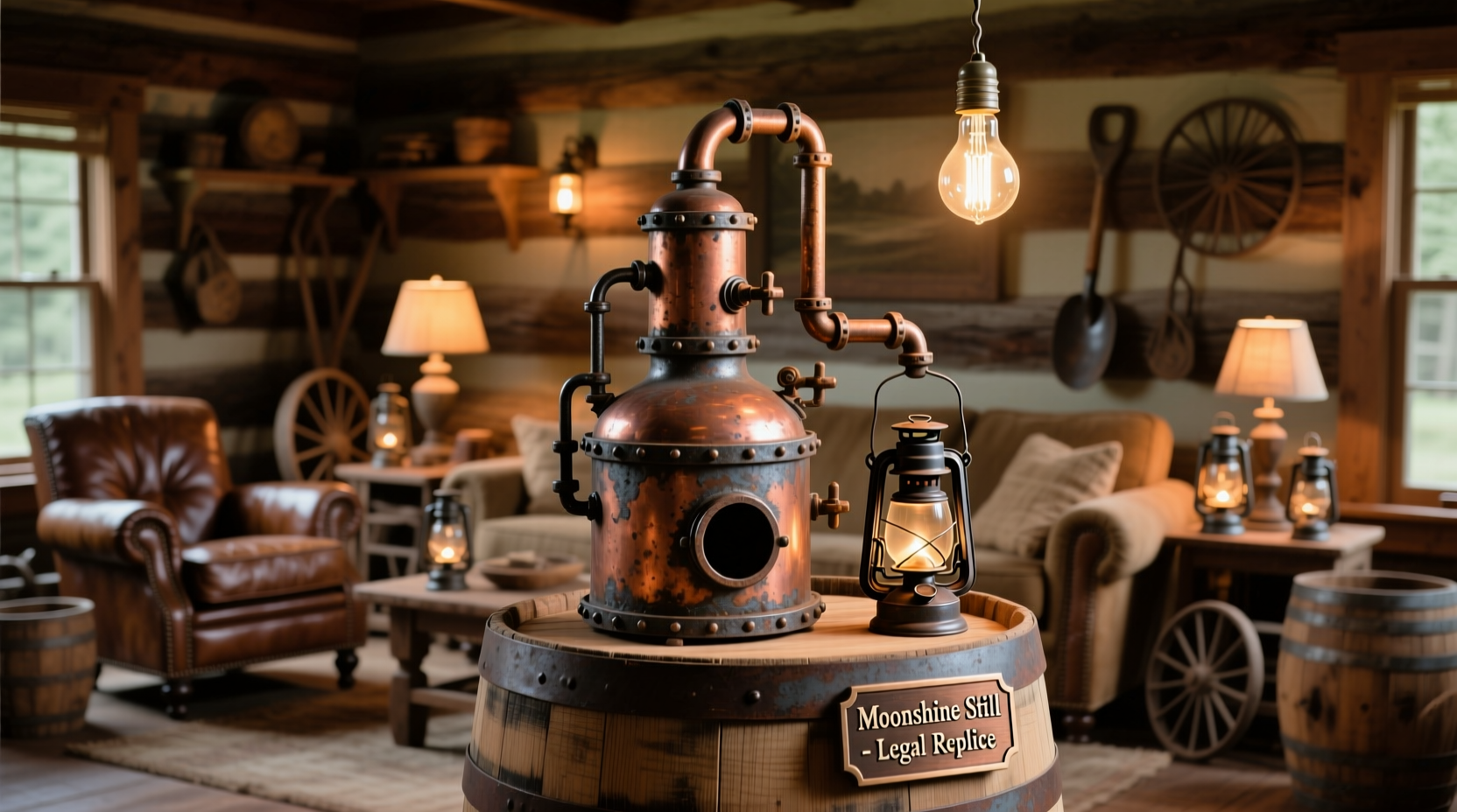 Moonshine Still Replicas As Decor Safe Choices And Legal
