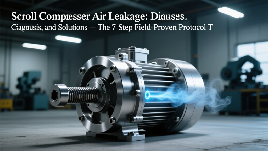 Scroll Compressor Air Leak Fixes: 7-Step Field Protocol