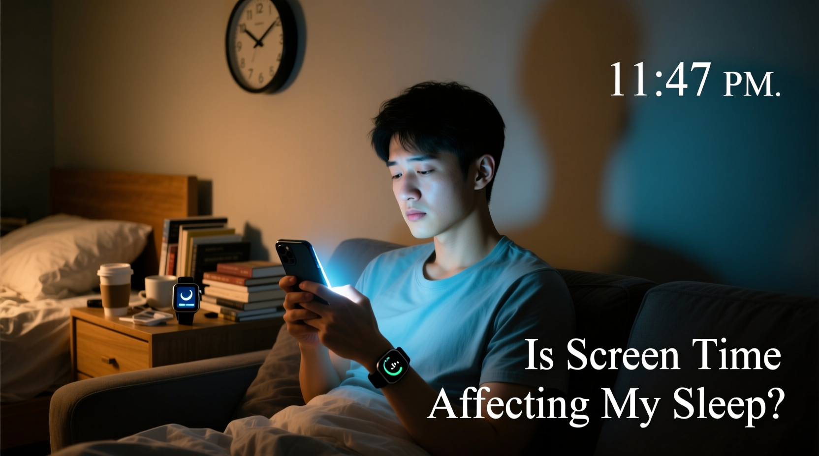 is screen time really affecting my sleep quality and how to test it