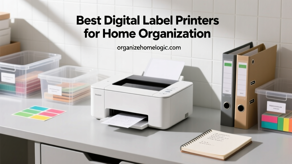 Best Digital Label Printers for Home Organization