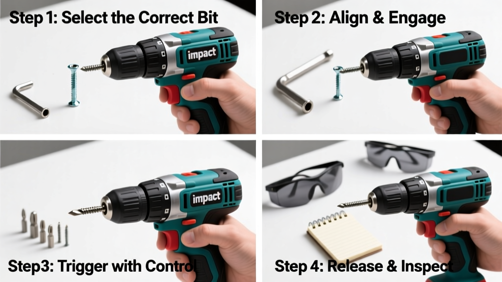 How to Use an Impact Driver: A Step-by-Step Guide