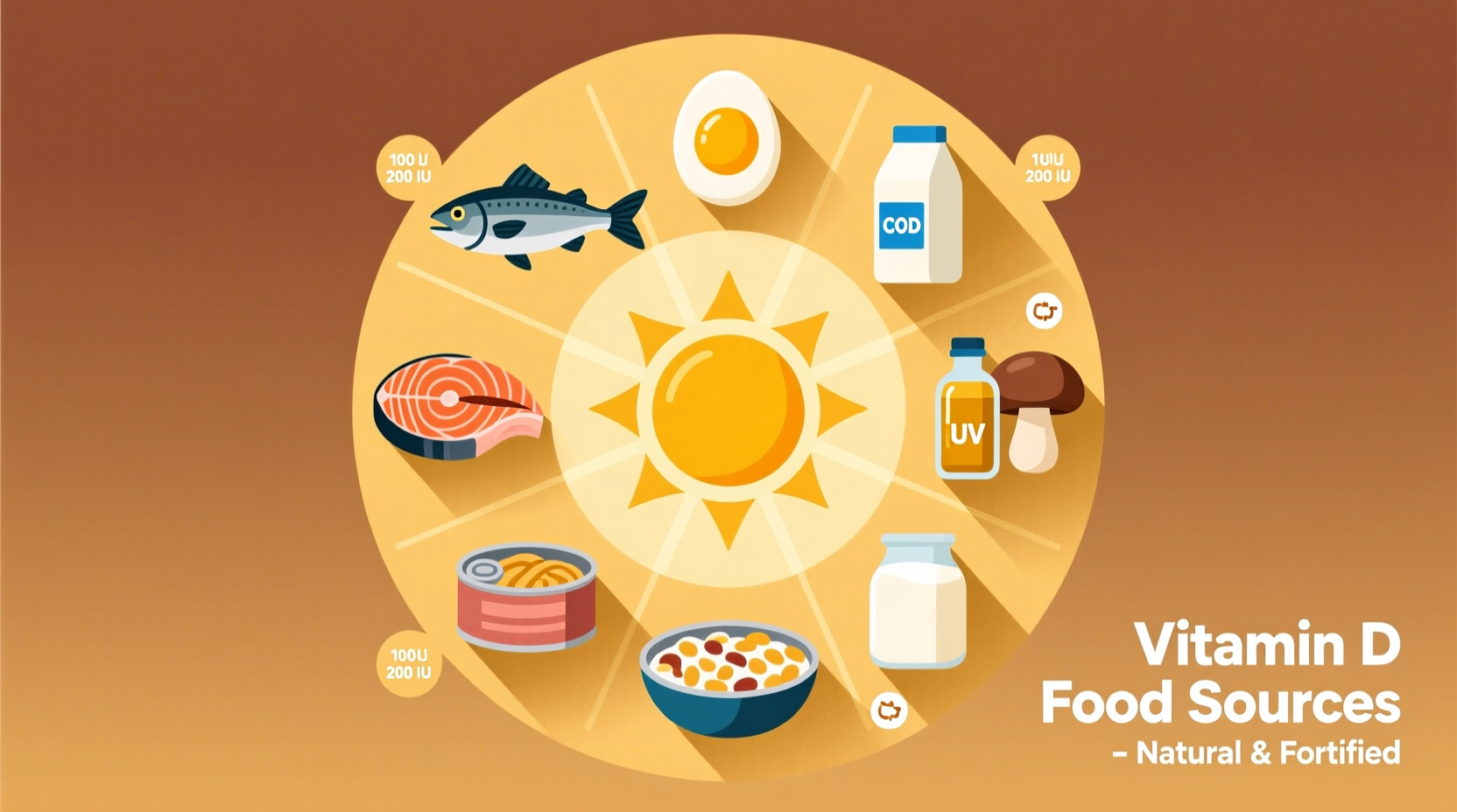 Vitamin D Food Sources: Complete Guide to Natural & Fortified Options