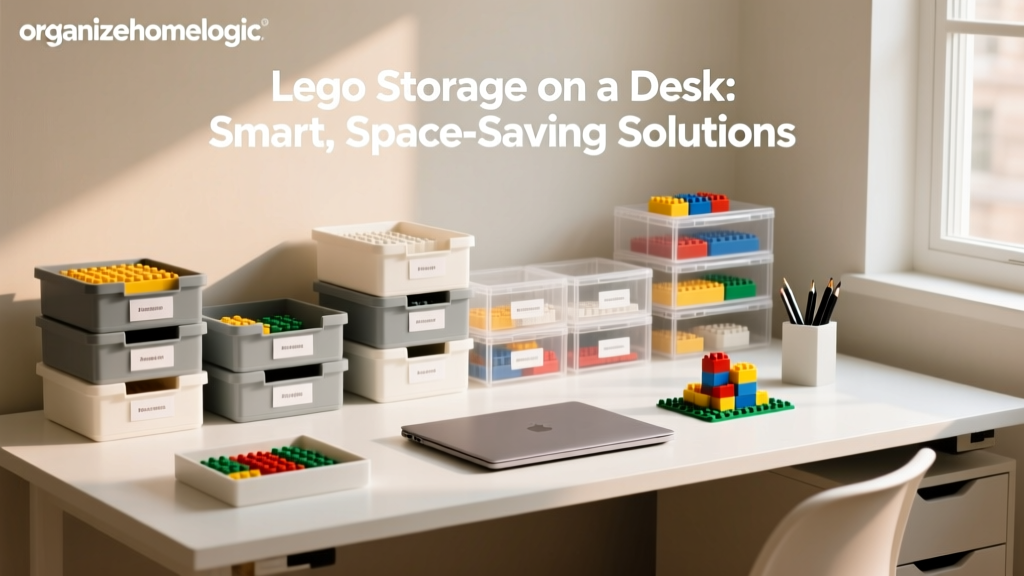 Lego Storage on a Desk: Smart, Space-Saving Solutions