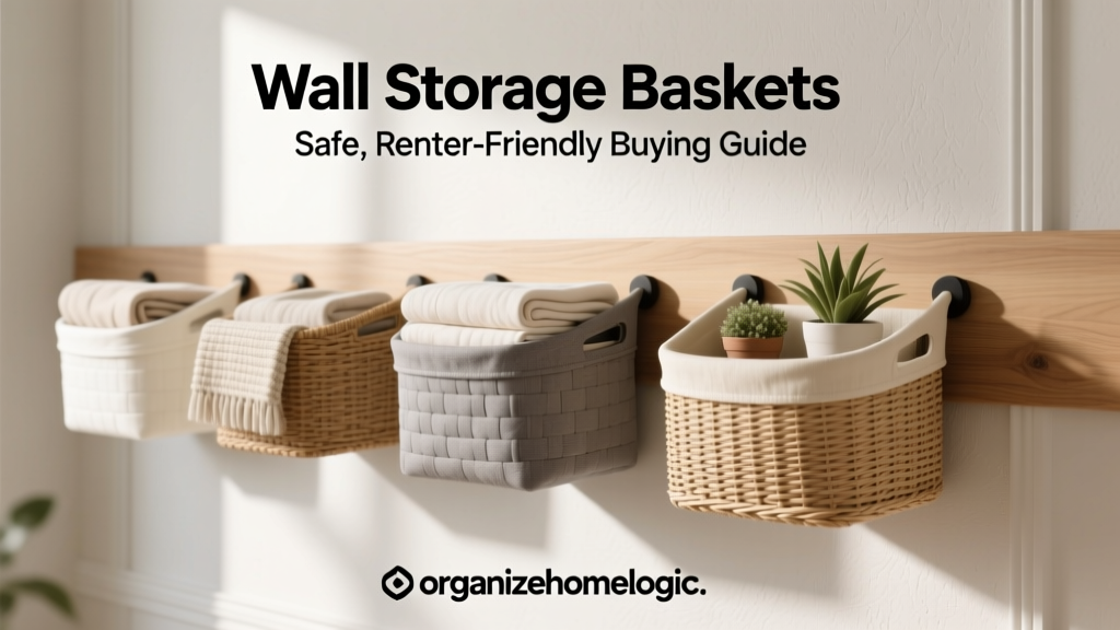 Wall Storage Baskets: Safe, Renter-Friendly Buying Guide