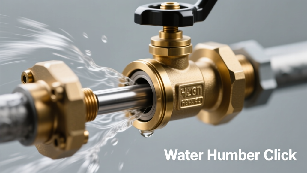Water Hammer Making Clicking Sound: Quick Diagnosis