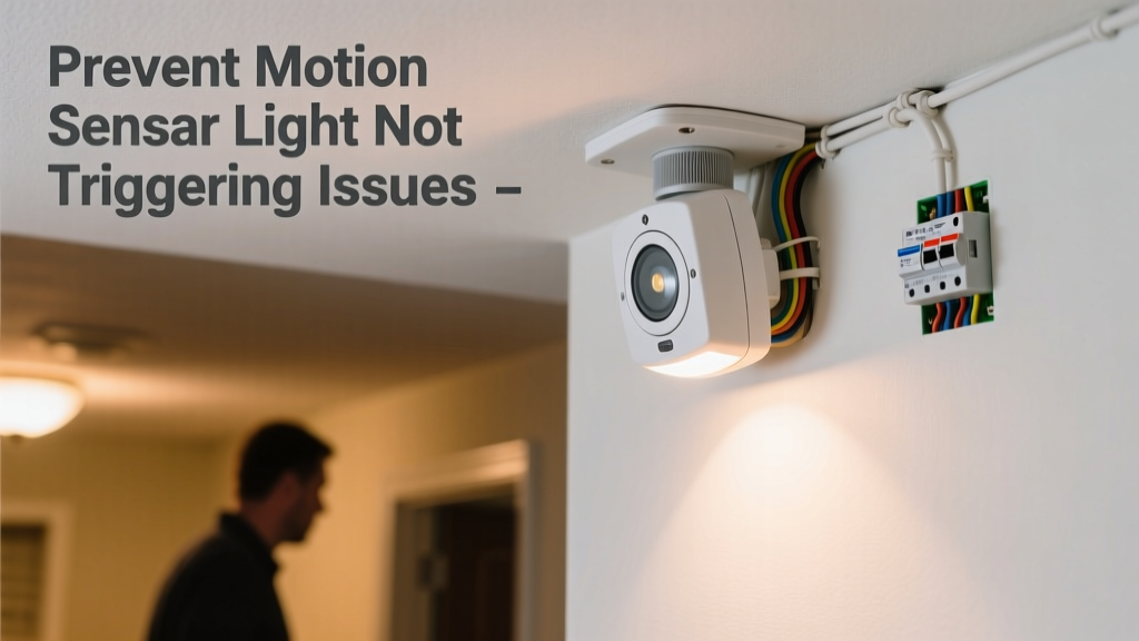 Prevent Motion Sensor Light Not Triggering Issues