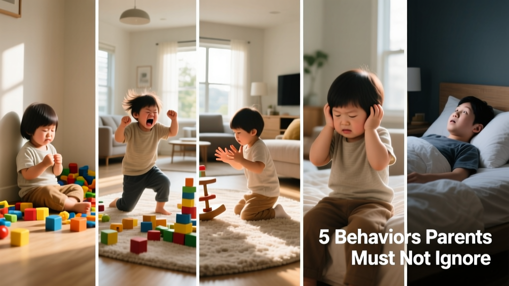 5 Types of Child Behavior That Parents Must Not Ignore — A Video-Based Behavioral Alert System for Modern Families