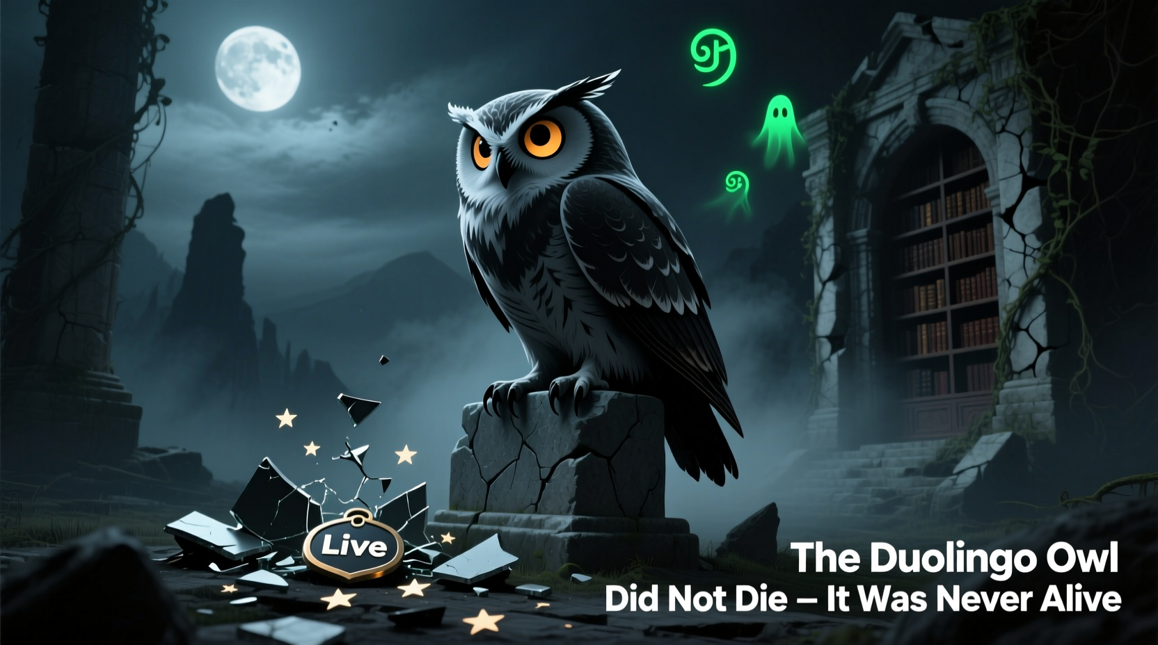 how did the duolingo bird die