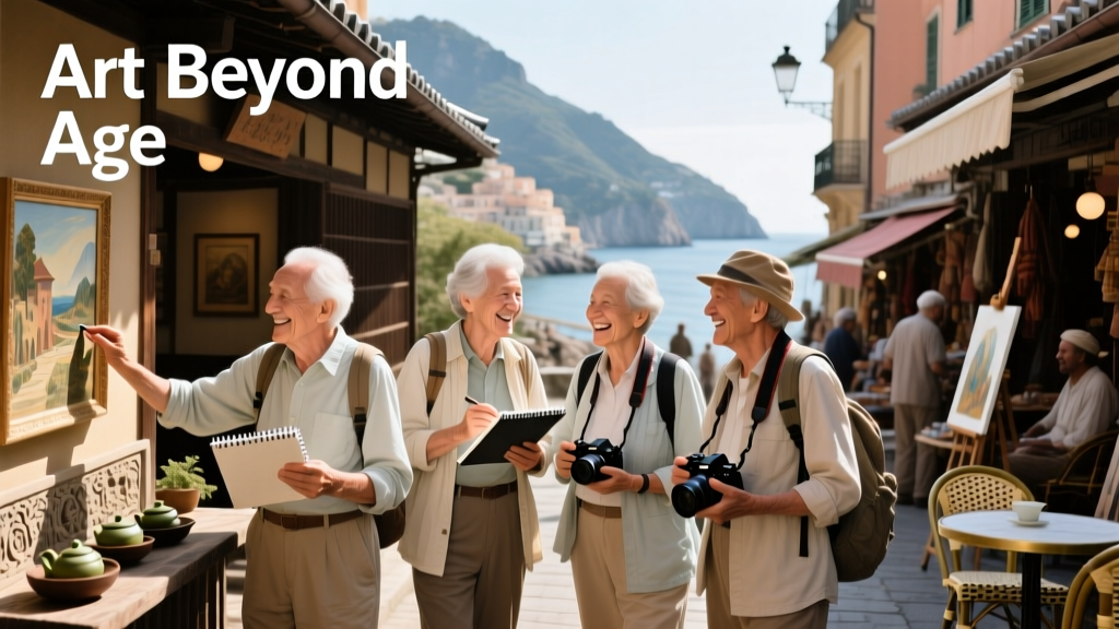 Meet The Retirees Who Criss-Cross The Globe For Art