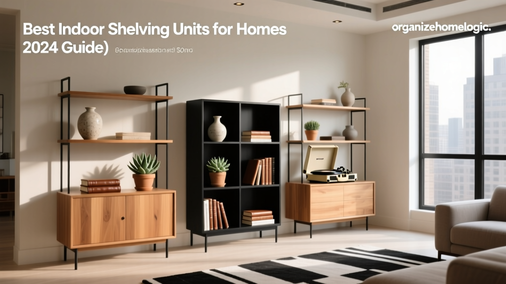 Best Indoor Shelving Units for Homes (2024 Guide)