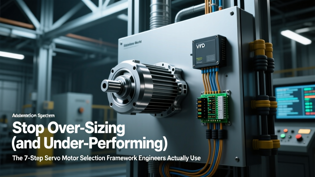 7-Step Servo Motor Selection Framework for Engineers