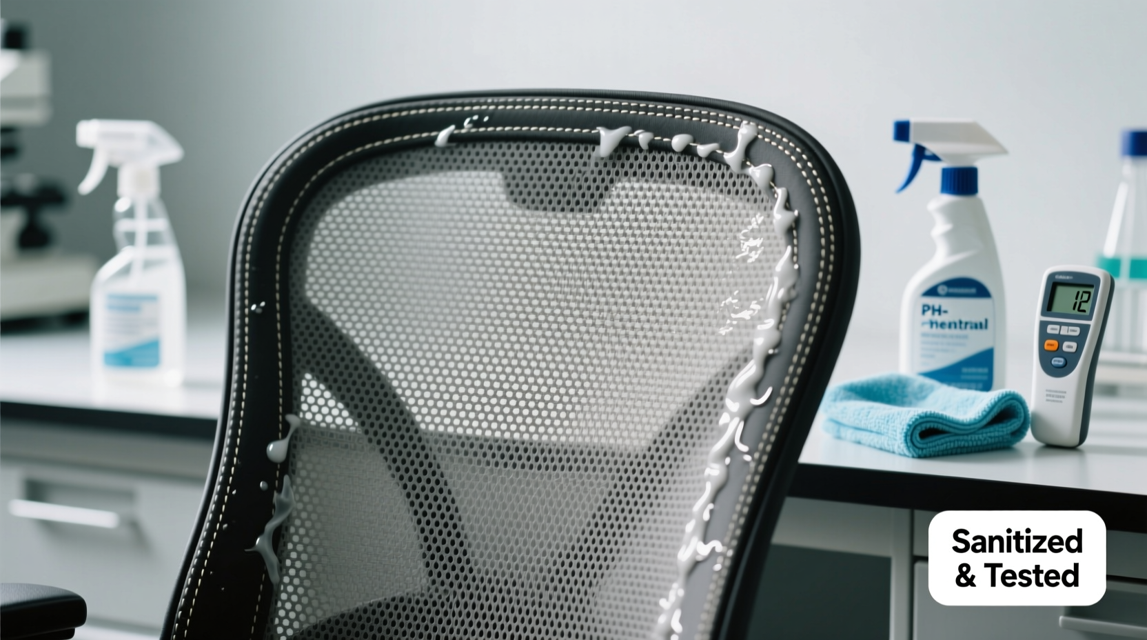 how to sanitize gaming chair mesh without damage