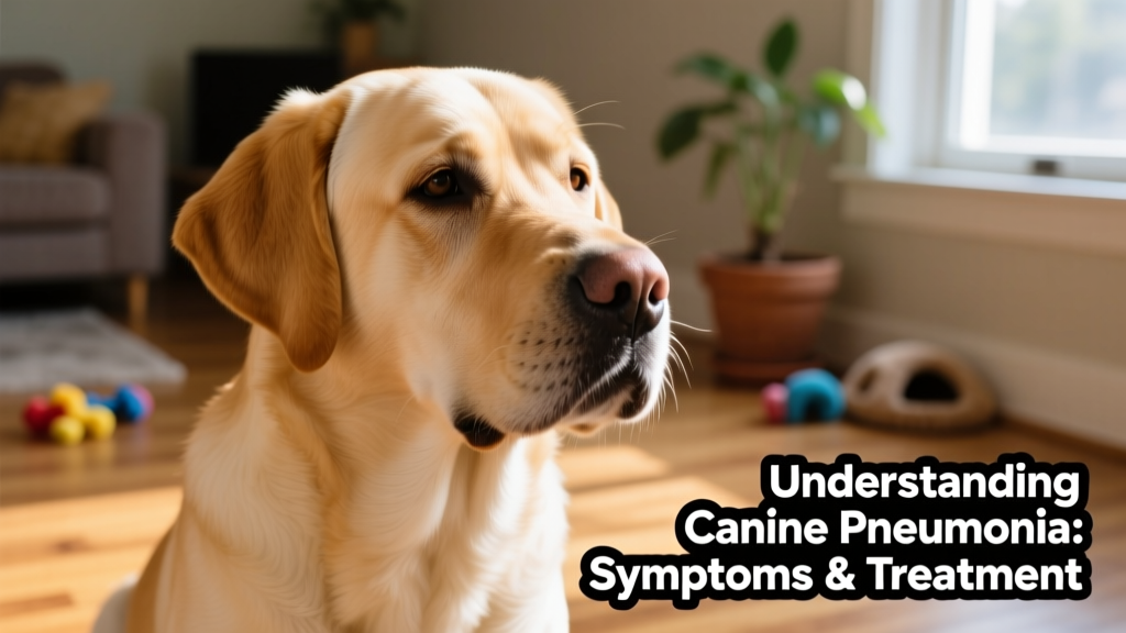 Close-up of a dog breathing comfortably, chest rising gently