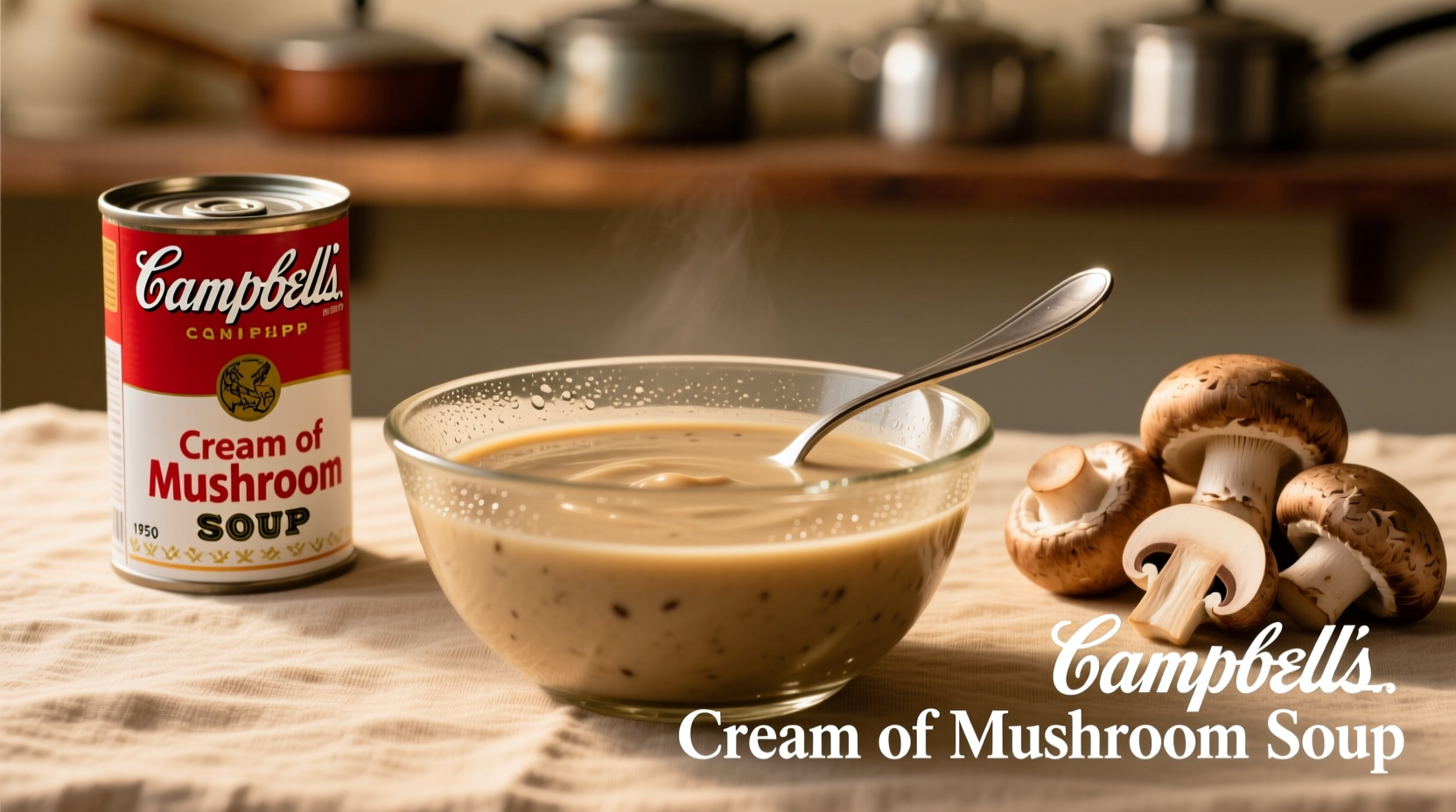 campbells cream of mushroom soup overview