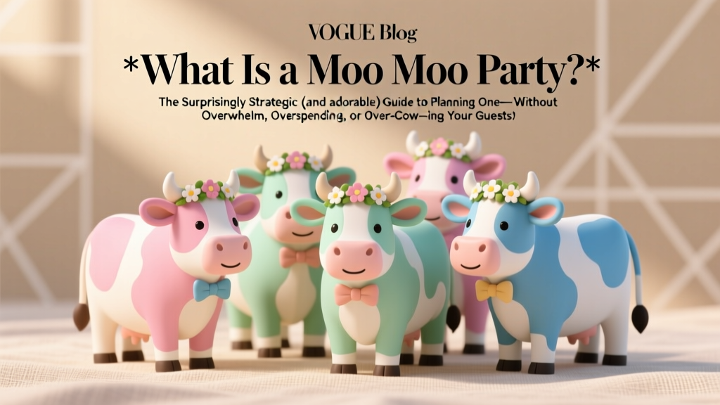 What Is a Moo Moo Party? (2026)