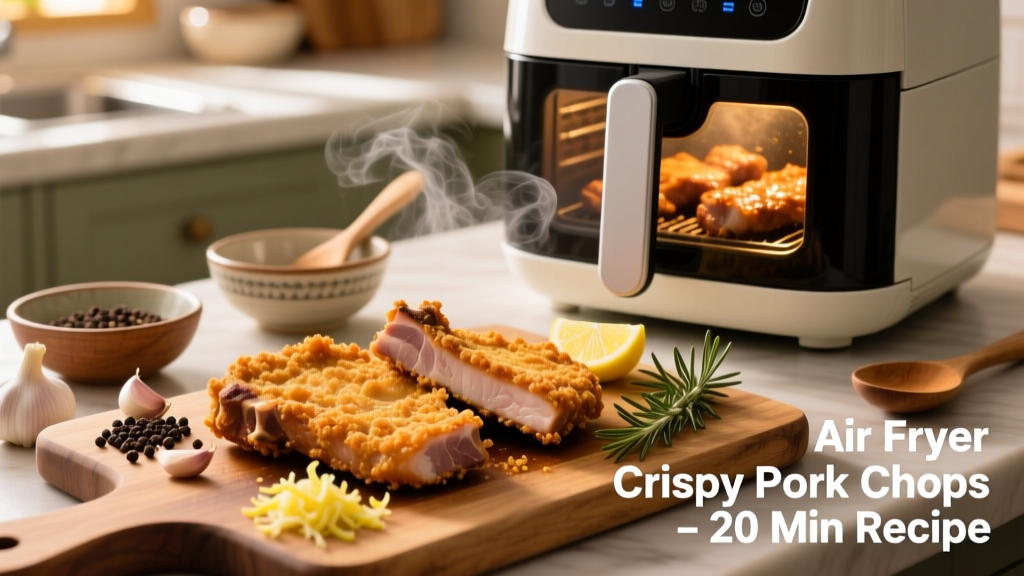 Crispy Coated Pork Chops in Air Fryer (Easy Recipe!)