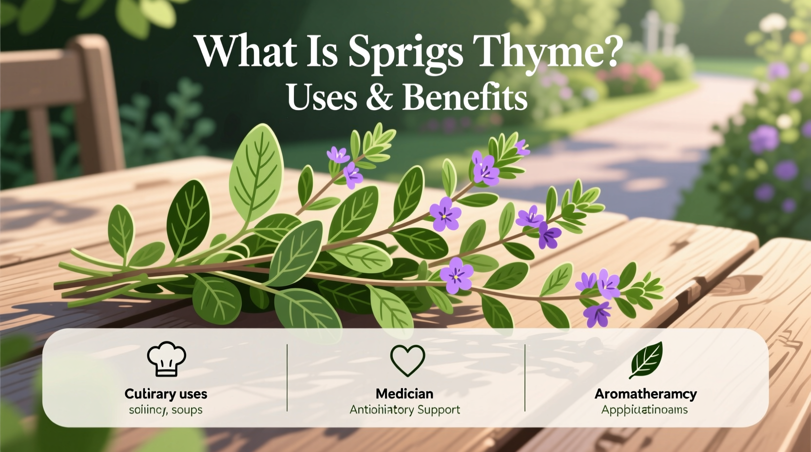 5 Thyme Sprigs Uses & Benefits | TheHomeSprouts