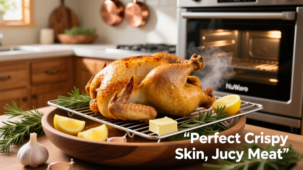 How to Cook Whole Chicken in a NuWave Oven (Crispy & Juicy)