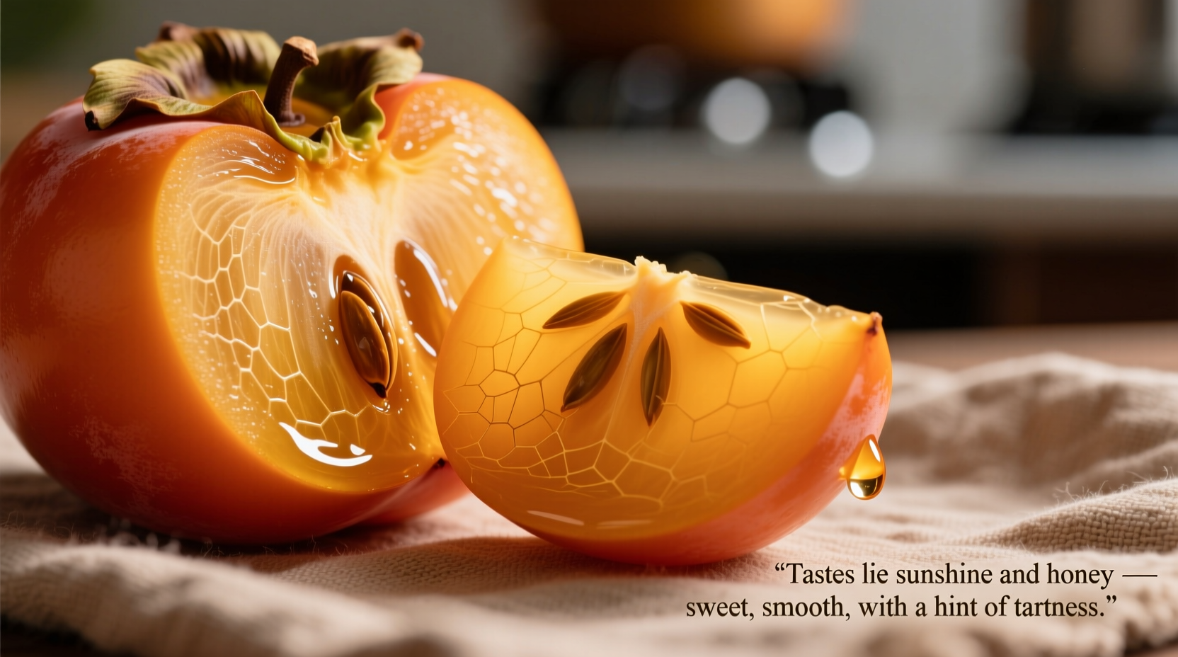 what does persimmon taste like