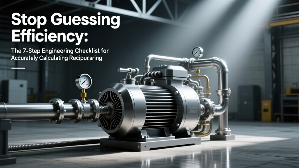 7-Step Reciprocating Compressor Efficiency Checklist