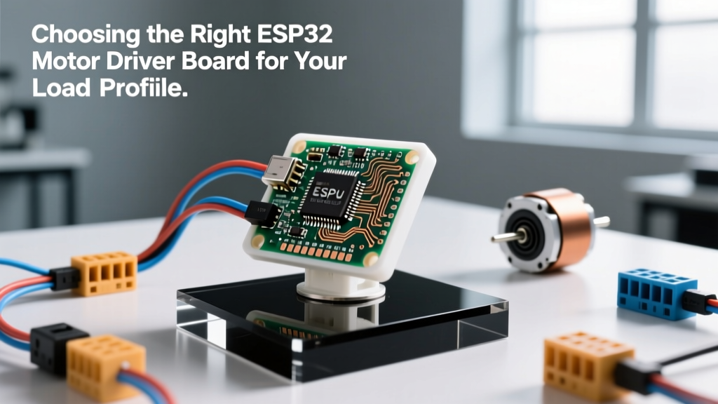 Choosing the Right ESP32 Motor Driver Board for Your Load Profile
