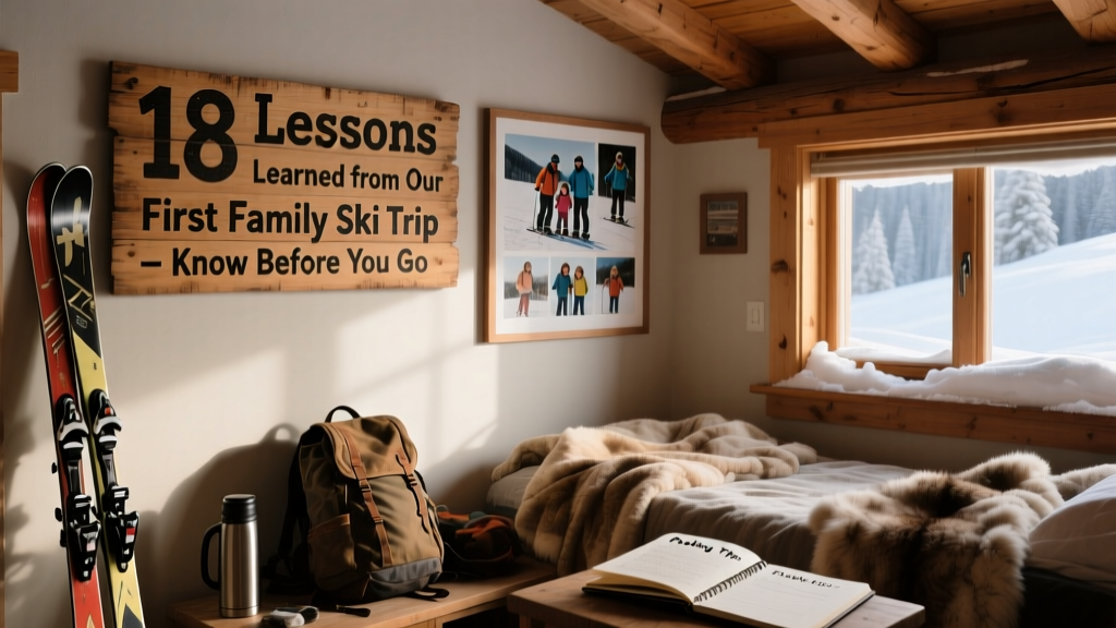 18 Lessons Learned From Our First Family Ski Trip: Know Before You Go