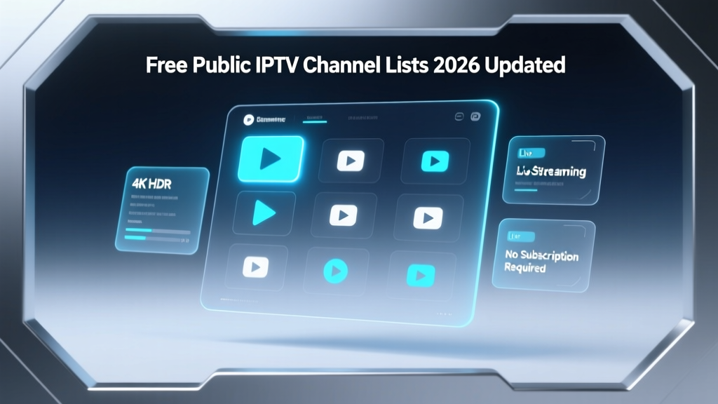 Why 'Free Public IPTV Channel Lists 2026 Updated' Are Almost