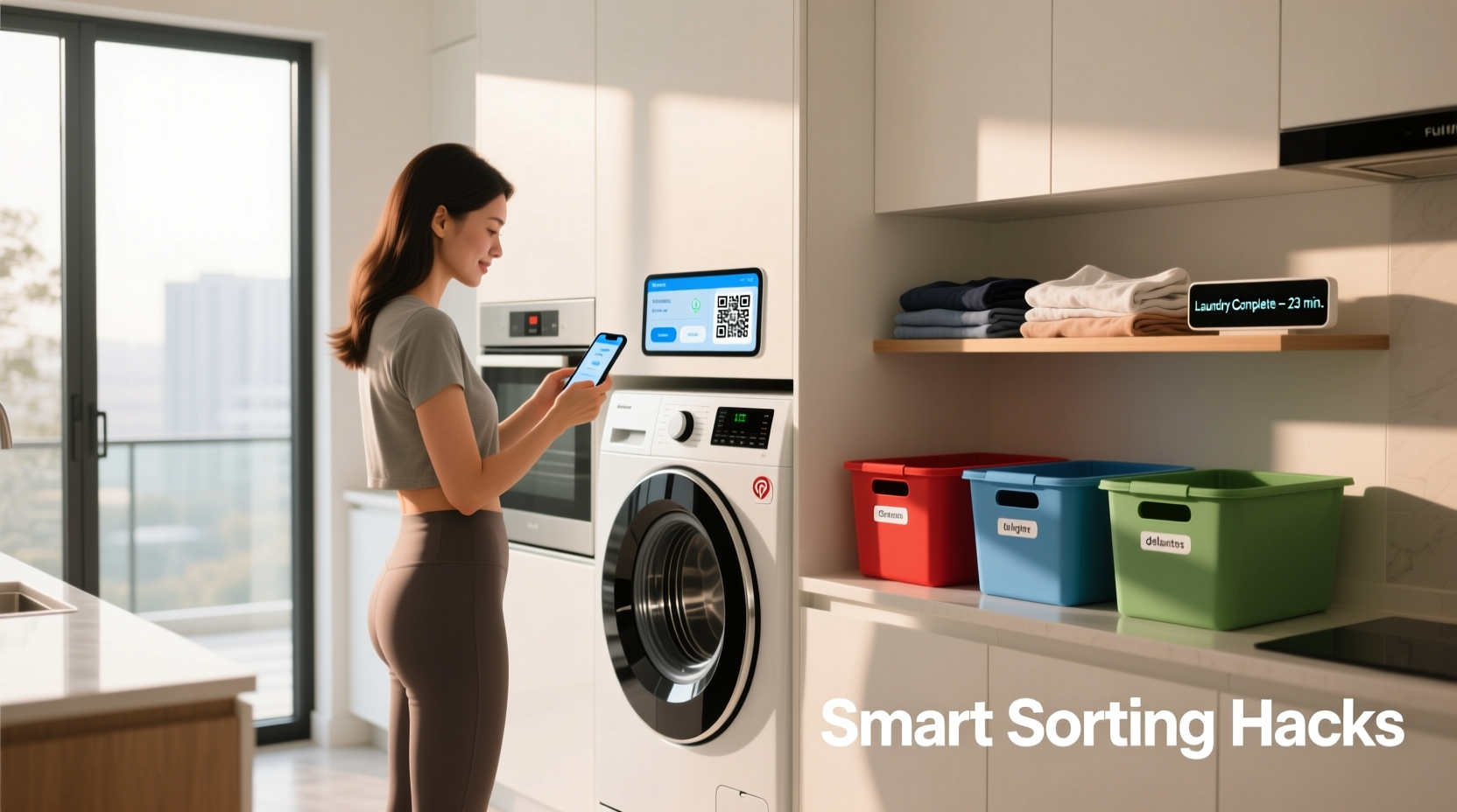 how to make your laundry routine faster with smart sorting hacks