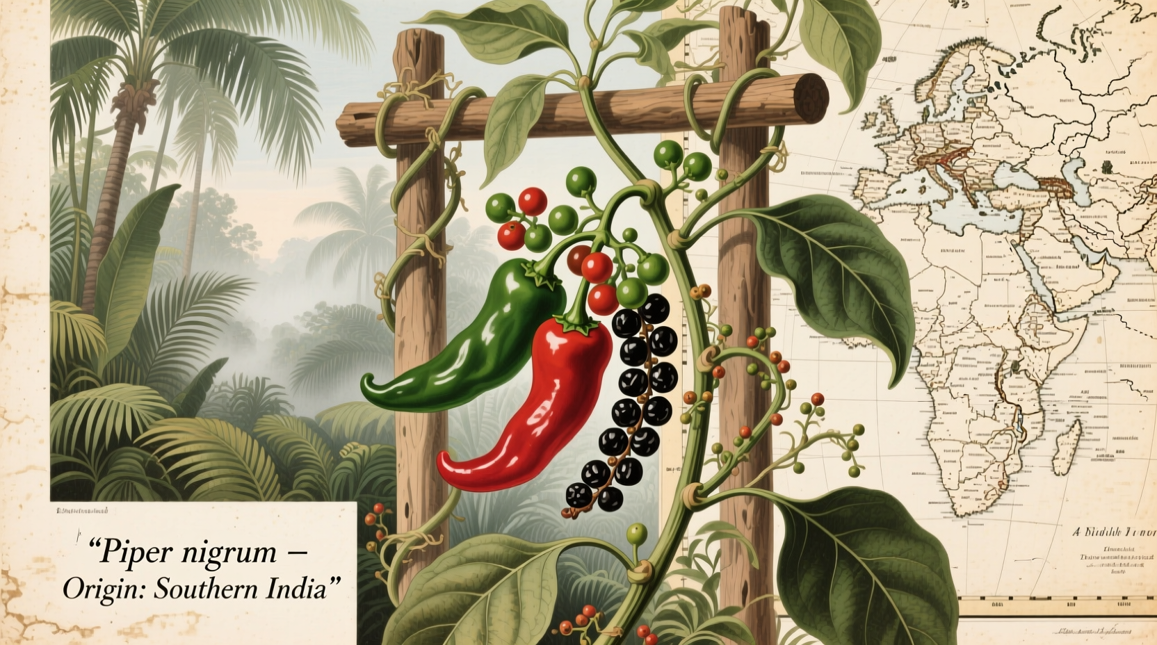 Pepper Origin: Malabar Coast Birthplace Revealed