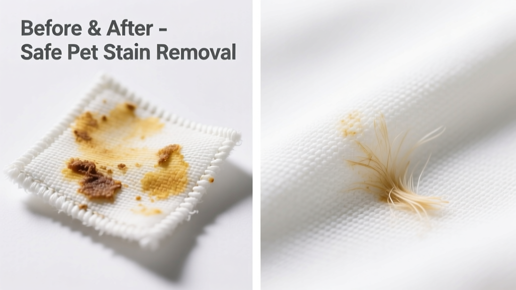 How to Remove Pet Stain from Polyester Fabric Safely