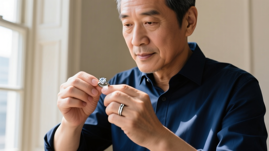 Close-up of a 2/0 jeweler