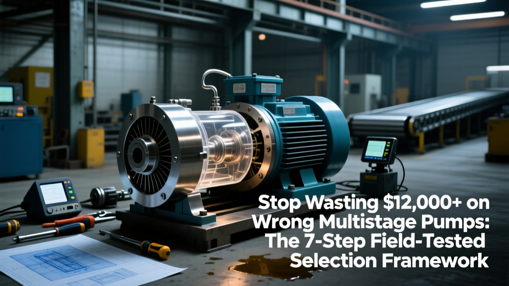 Multistage Pump Selection: Field-Tested 7-Step Framework