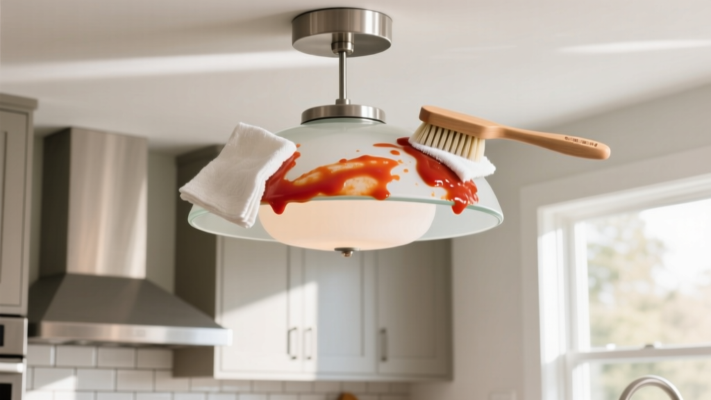 Easy Way: How to Get Tomato Sauce Out of Light Fixtures