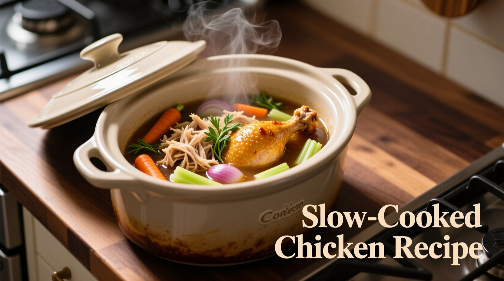 how to cook chicken in a crock pot