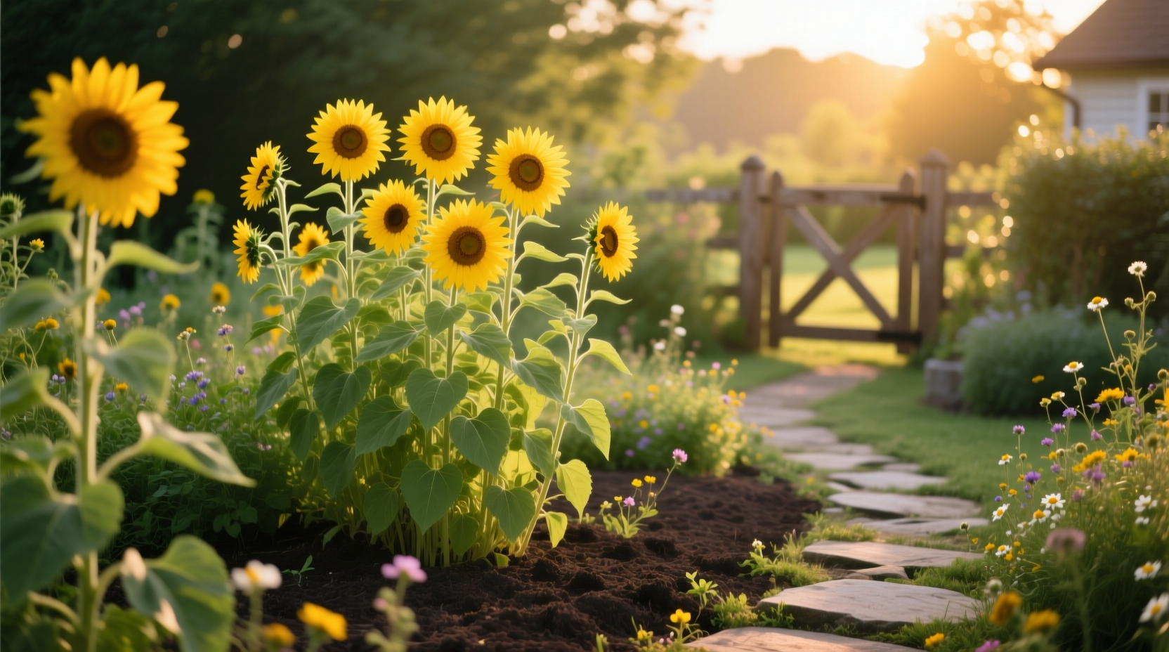 planta de sol para jardin